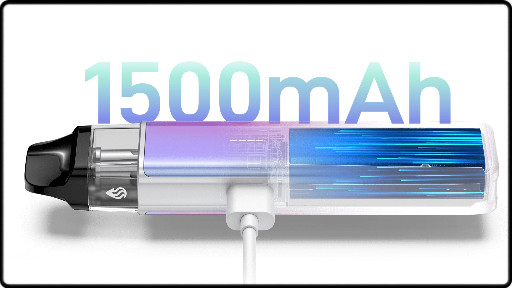 1500mAh, charge rapide